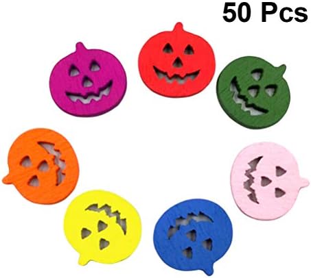 Висококачествени Дървени Копчета 50шт Дървени Копчета Многоцветни зеленчуци от семейство тиквови Копчета Декоративни Копчета за