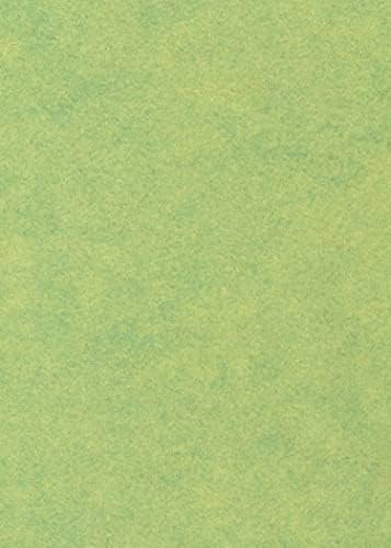 Фисташковое сладолед зелен цвят - Вълна фетровая чаршаф голям размер - 35% полушерстяной смес - 1 чаршаф с размер 12x18 инча