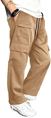 Мъжки Панталони-карго Свободно, Намаляване, Джоггеры за бягане, Спортни Туристически Панталони с много джобове