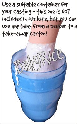 Комплект за детска леене BabyRice / Рамка от масив Дъб с размери 14,5x8,5 инча / Бяла планина, на 4 дупки / Бяла основа / Оловен