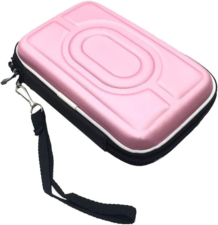 Твърда чанта за съхранение, носене, защитен калъф, пътен калъф за Gameboy Advance, цвят GBC, GBA (розов)