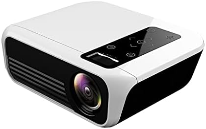 Проектор LDCHNH Full 1080p, 4k 5000 Лумена Cinema Proyector в прожектор, който е Съвместим с USB, AV, с подарък (Размер: базова