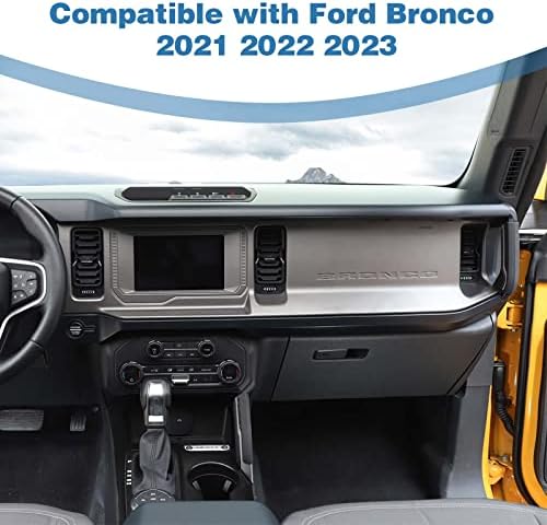 PDKLIN Скоба за освобождаване на канал за 2021 2022 2023 Ford Bronco, Скоба за Освобождаване на въздух Климатик ABS Аксесоари За