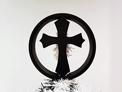 Topper за дърво с готически Кръст | 3D Печат