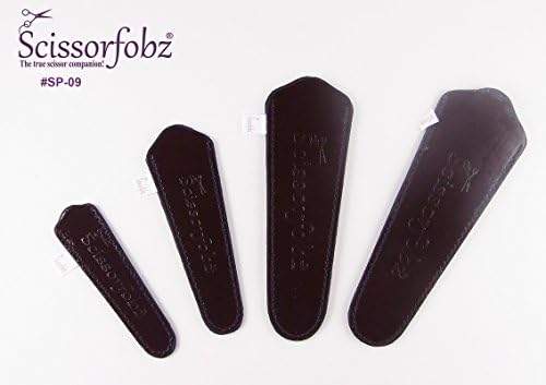 Седалките за ножици от SCISSORFOBZ улови за ножици -ЦЕННА опаковка-4 размера - Дизайнерски калъфи за ножици, ленти за бродерия,